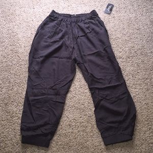 NWT Charcoal Jogger Harem Style Pants